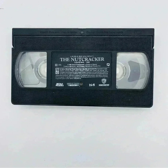 Warner Bros. George Balanchine's The Nutcracker #13000 VHS Tape - Picture 5 of 8